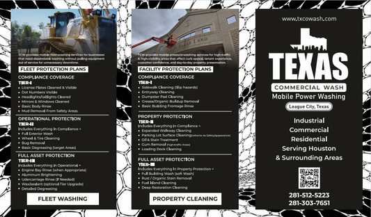 Texas Commercial Wash fleet and facility protection plans
