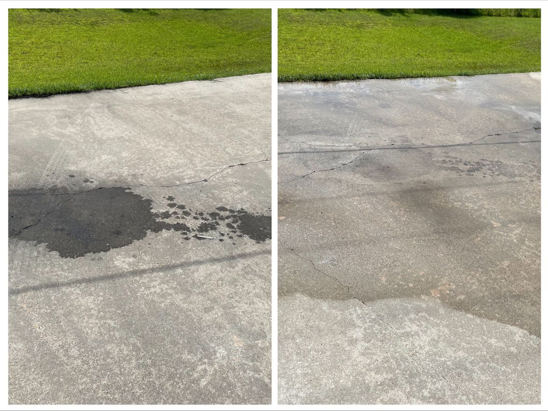 Hydraulic Oil Spill Clean Up