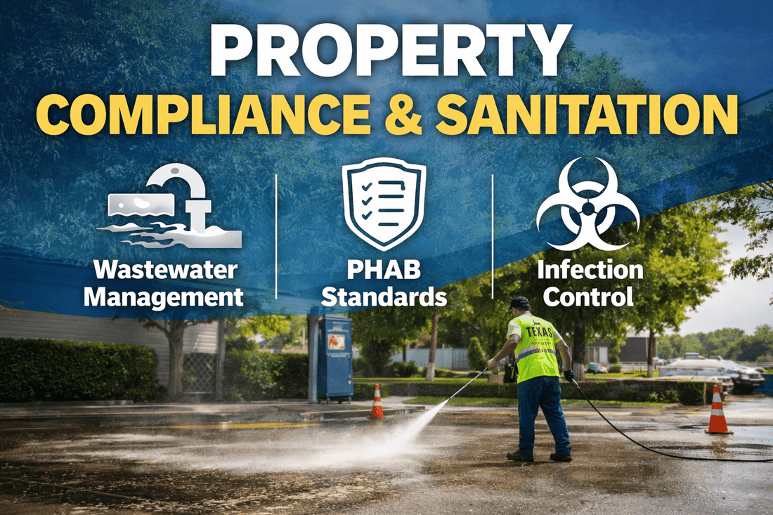 PHAB Compliance, Wastewater, and Sanitation: What Property Owners Need to Know - Texas Commercial Wash