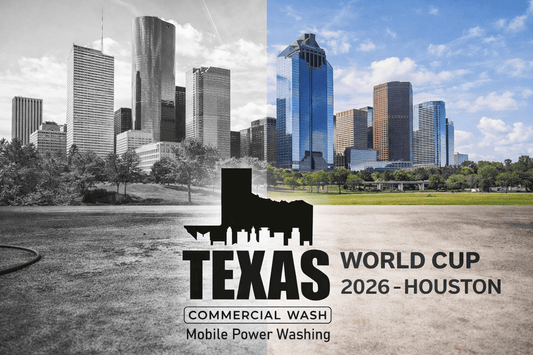 Preparing Houston Properties for the 2026 World Cup: A Commercial Pressure Washing Guide - Texas Commercial Wash
