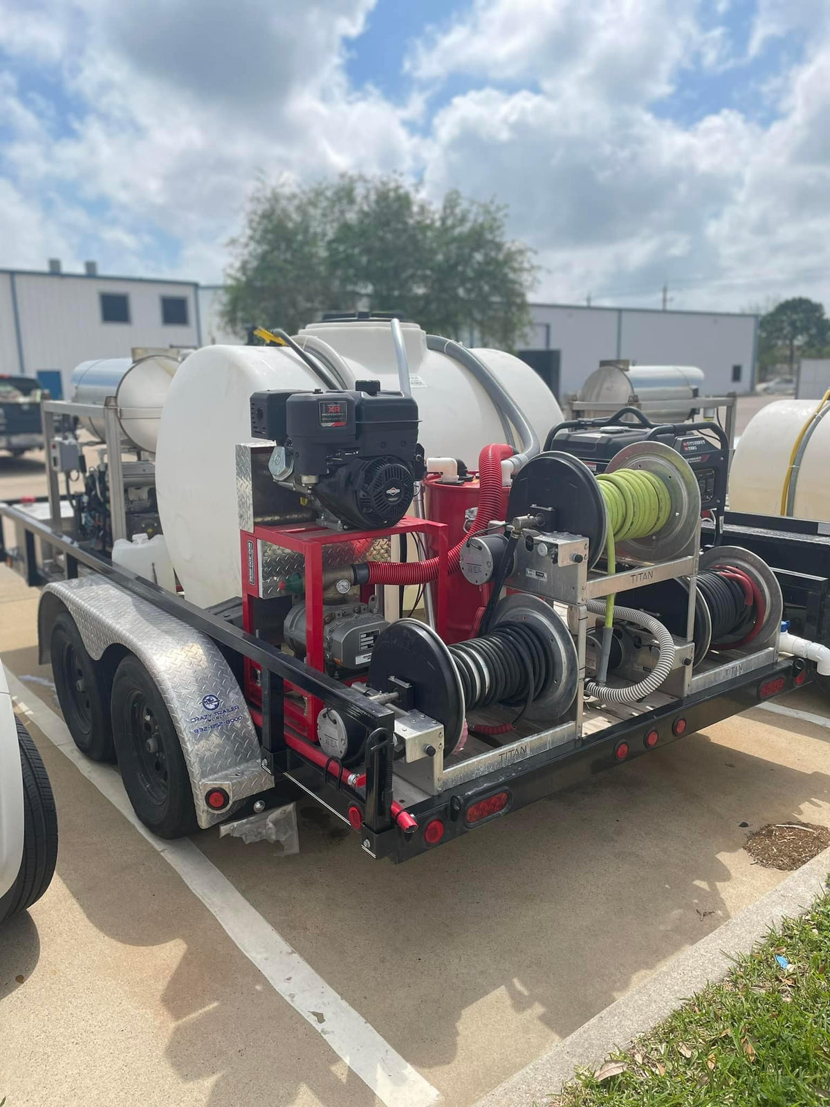 Hot Water Recovery Power Washer Texas Commercial Wash